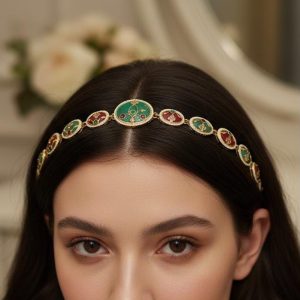 traditional matha patti headpiece
