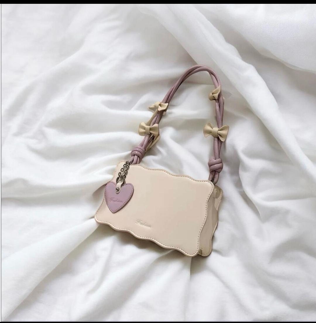 brown bow detail handbag for women brown bow detail handbag for women